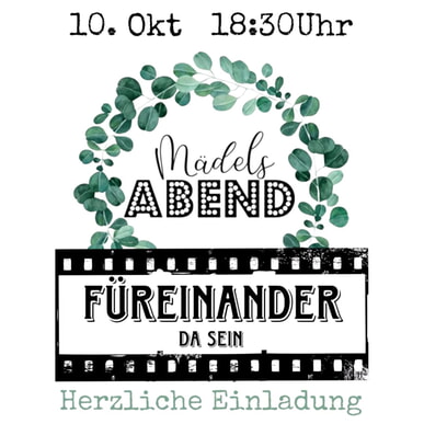 Mädelsabend am 10.10.2025