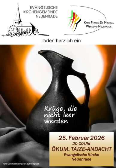 &Ouml;kum. Taiz&eacute;-Andacht am 25.02.2026