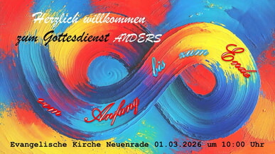 Gottesdienst Anders am 01.03.2026