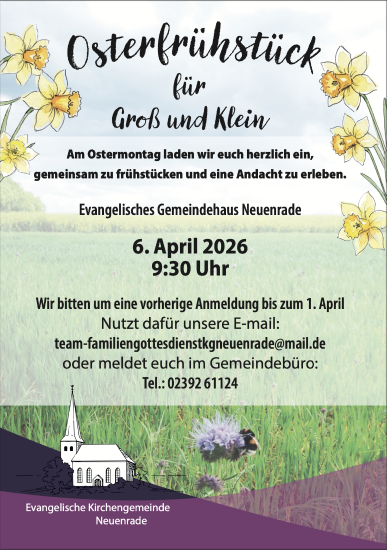 Osterfr&uuml;hst&uuml;ck f&uuml;r Gro&szlig; und Klein