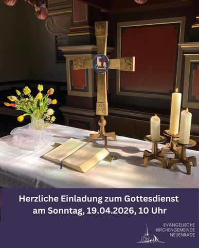 Traditioneller Gottesdienst am 19.04.2026
