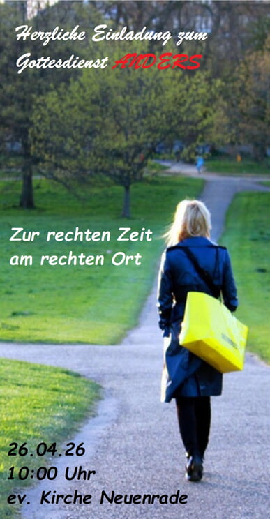 Gottesdienst Anders am 26.04.2026