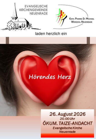 &Ouml;kum. Taiz&eacute;-Andacht am 26.08.2026